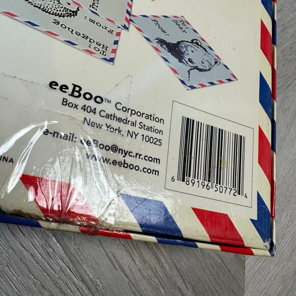 RARE Eeboo Mailbox A Treasure Hunt Party Game 2006 - Picture 5 of 7